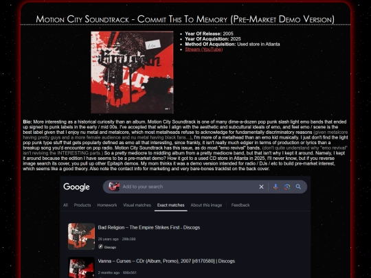 musicscene/cds/committhis2memory-demo screenshot