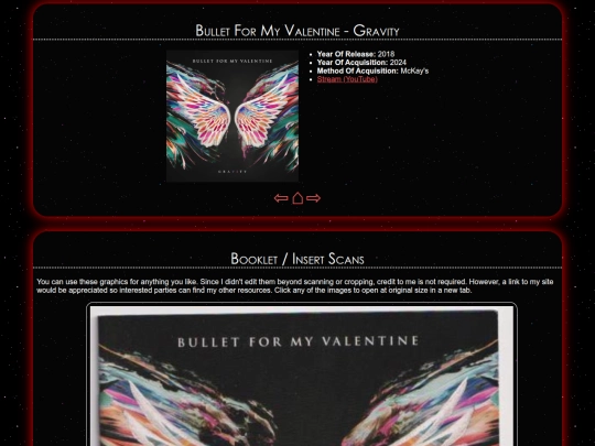 musicscene/cds/gravity screenshot