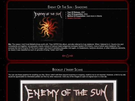 musicscene/cds/shadows screenshot