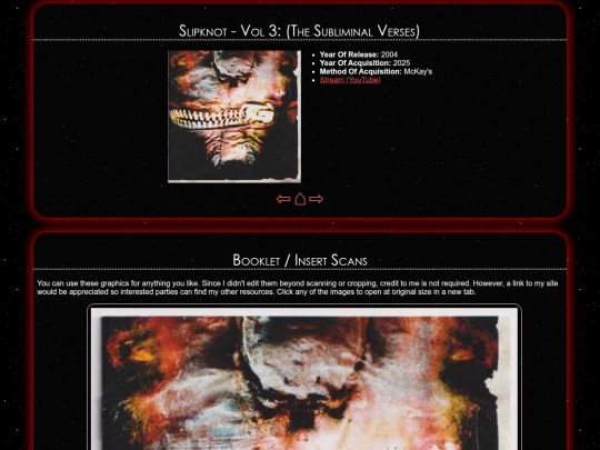 musicscene/cds/subliminalverses screenshot