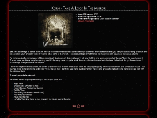 musicscene/cds/takealookinthemirror screenshot