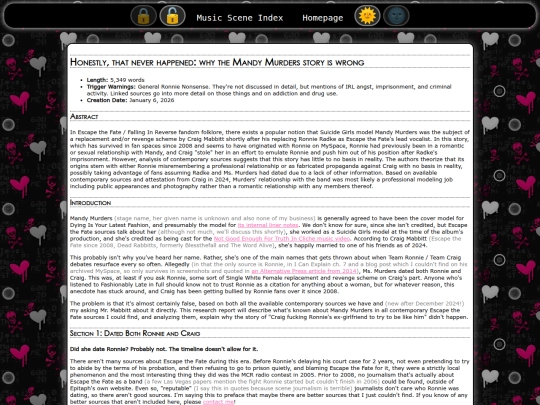 musicscene/mandymurders screenshot