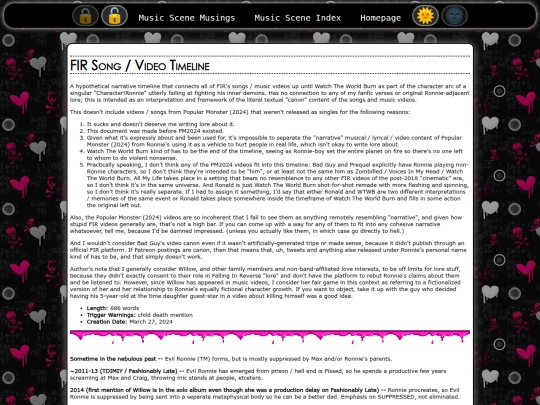 musicscene/musings/videotimeline screenshot