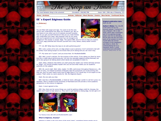 neopets/contests/edginess screenshot