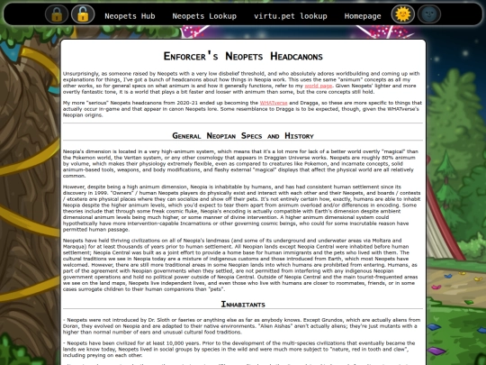 neopets/headcanons screenshot