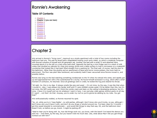 ronniesawakening/chapter02 screenshot