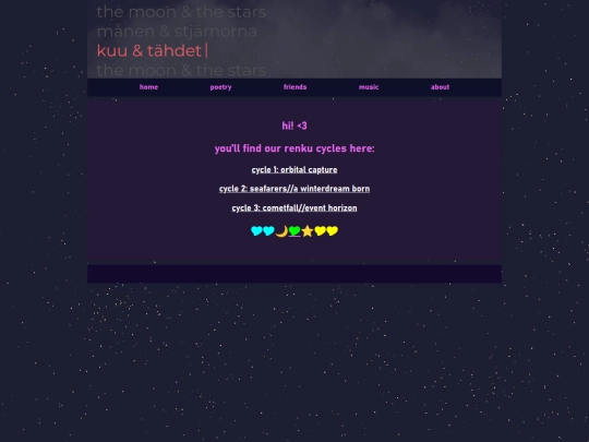 poetry screenshot