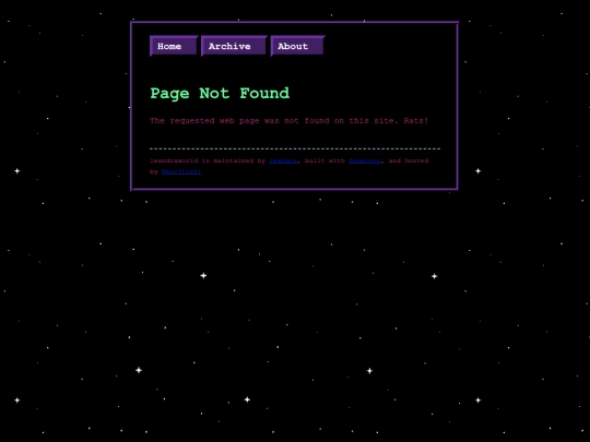 not_found screenshot