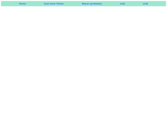 about website/navbar screenshot