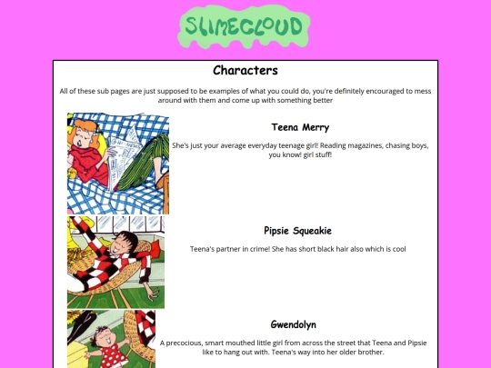 characters screenshot