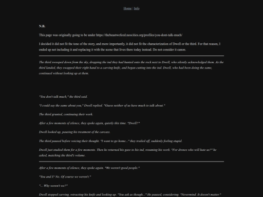 cut_content/you-dont-talk-much screenshot