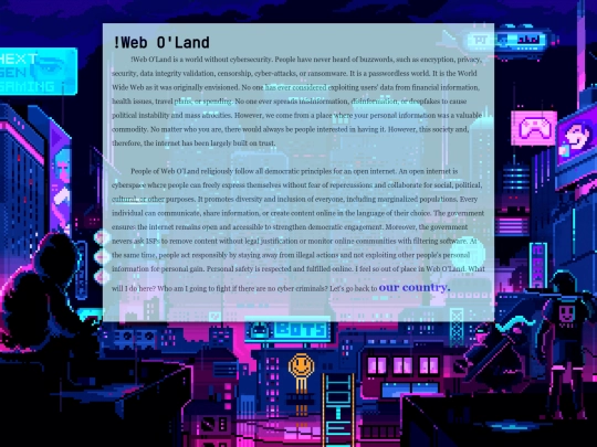 cyberspace screenshot