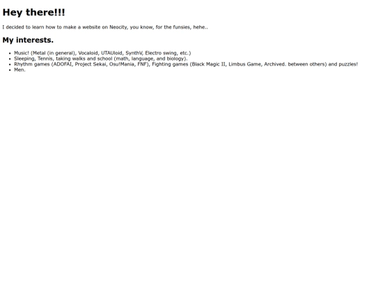 index screenshot