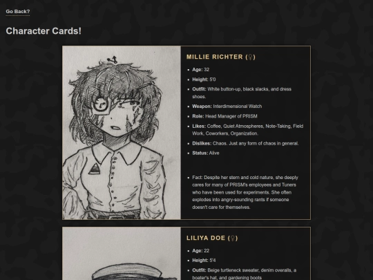 CharCards screenshot