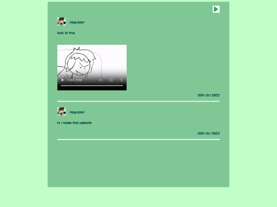 blog screenshot