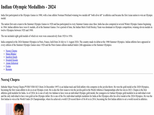 index screenshot