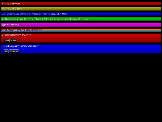 ErrorBoxDemo screenshot