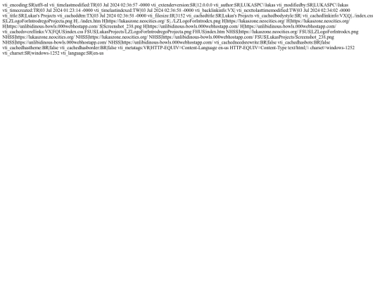 LukasProjects/_vti_cnf screenshot