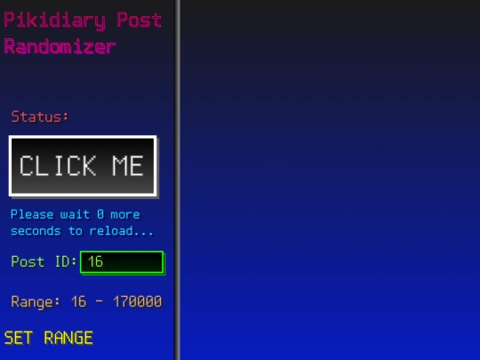RANDOMIZER screenshot