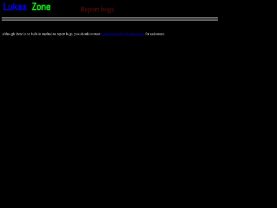 Reportbugs screenshot