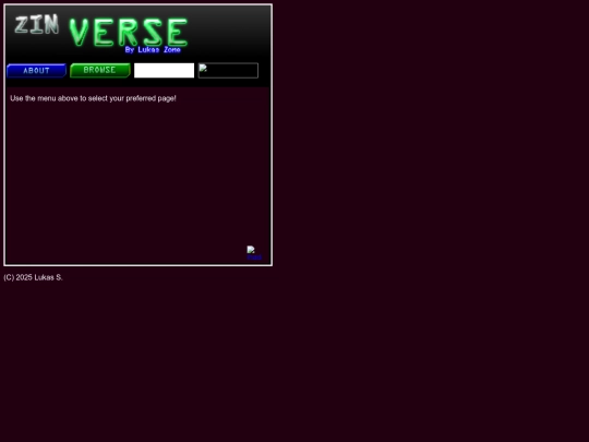 ZinVerse screenshot