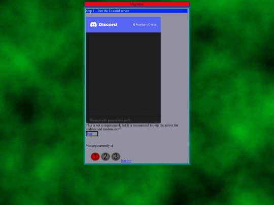 migration_step1 screenshot