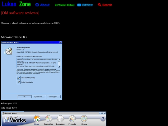 reviews screenshot