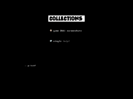 collections screenshot