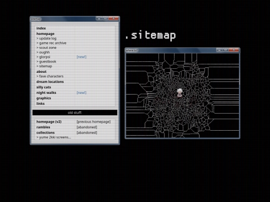 sitemap screenshot