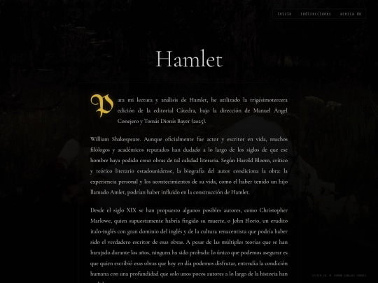 hamlet screenshot