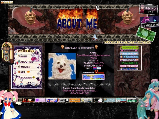aboutme3 screenshot