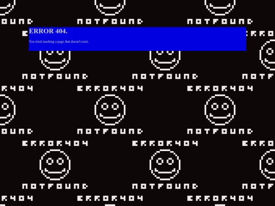 not_found screenshot