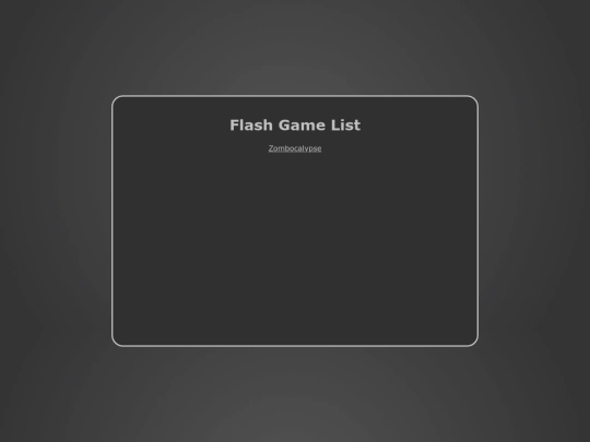 list screenshot