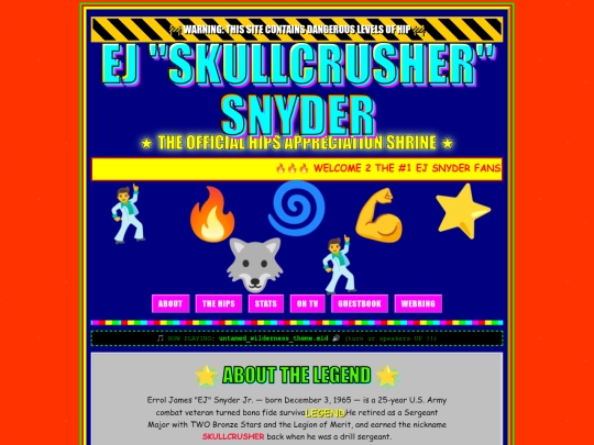 ej/ej-skullcrusher-fanpage screenshot