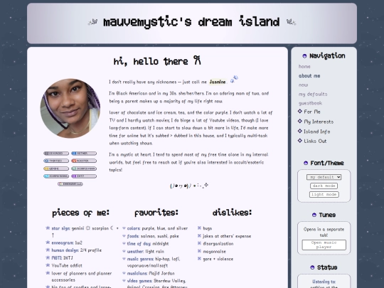 aboutme screenshot