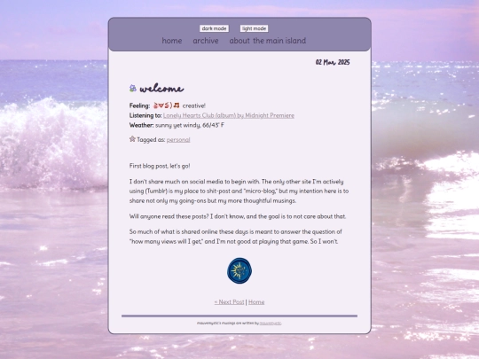 blog/posts/2025-03-02-Welcome screenshot