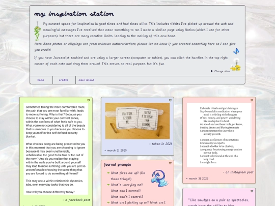 inspiration_station screenshot