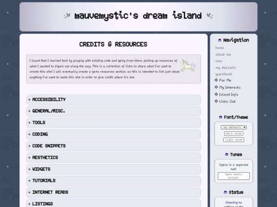 resources screenshot