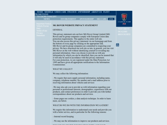 Rover_UK/RoverUK_PrivacyPolicy screenshot