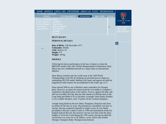 Rover_UK/RoverUK_Sponsorship/RoverUKOlympics/DeanMacey screenshot