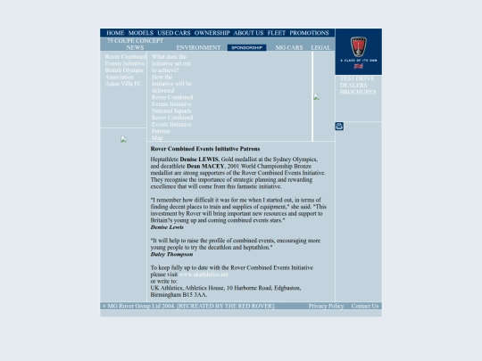 Rover_UK/RoverUK_Sponsorship/RoverUK_SponsorCE4 screenshot