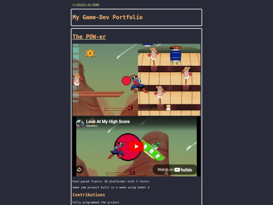 portfolio screenshot