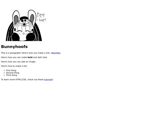 index screenshot