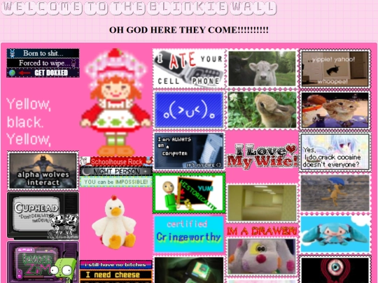 blinkiewall screenshot