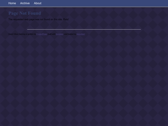 not_found screenshot