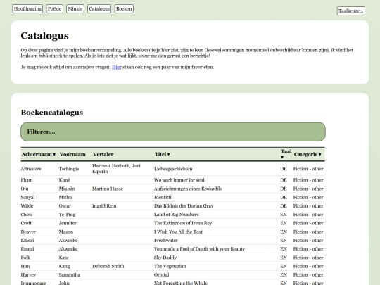 nl/catalogus screenshot