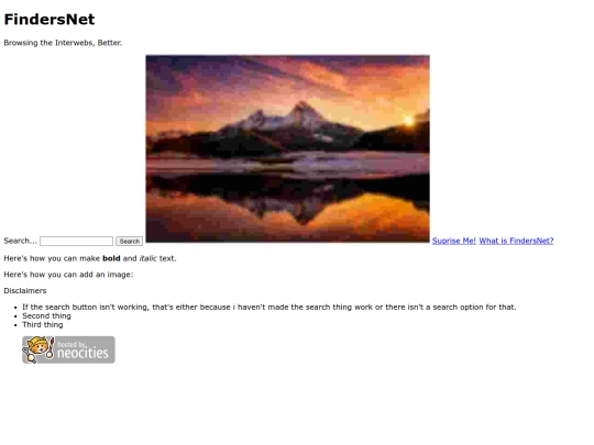 findersnet screenshot