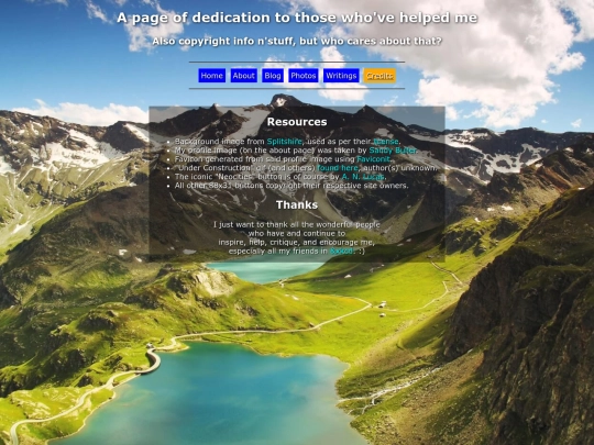 credits screenshot
