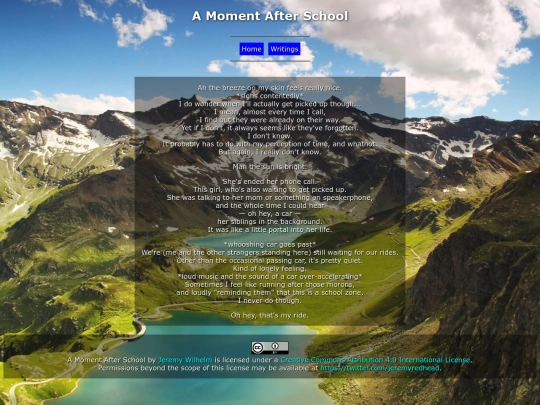 writings/a-moment-after-school screenshot