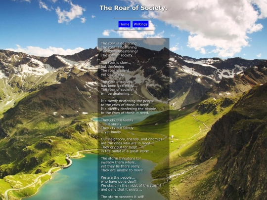 writings/the-roar-of-society screenshot